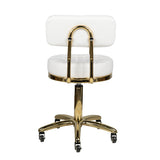 Cosmetic stool gold am-961 white - BVShop