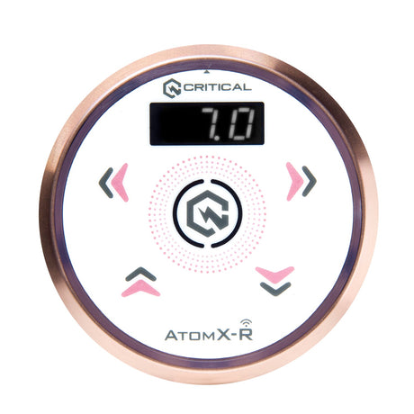 Critical Tattoo AtomX-R And CXP19 Footswitch Bundle White/Rose