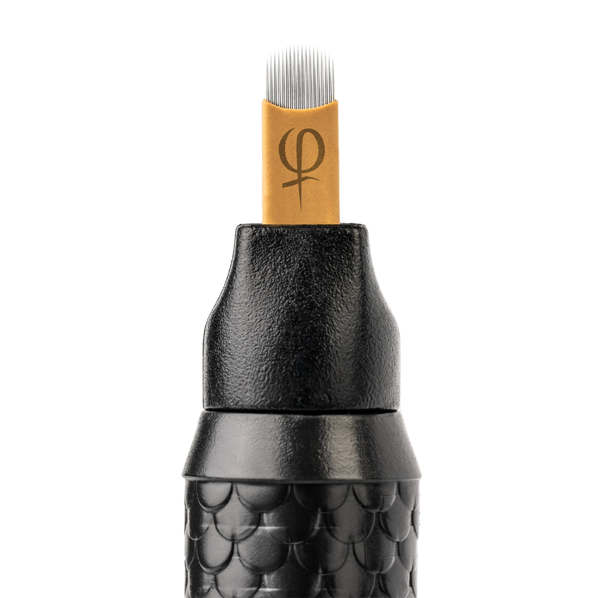 PhiBrows Disposable Microblading Tool 18 U Ecc 0.18mm 10pcs — close-up of the 18 U Ecc blade