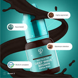 PhiAcademy PMU Aqua Deep Wave Brown Pigment 10ml — formula and pigment texture