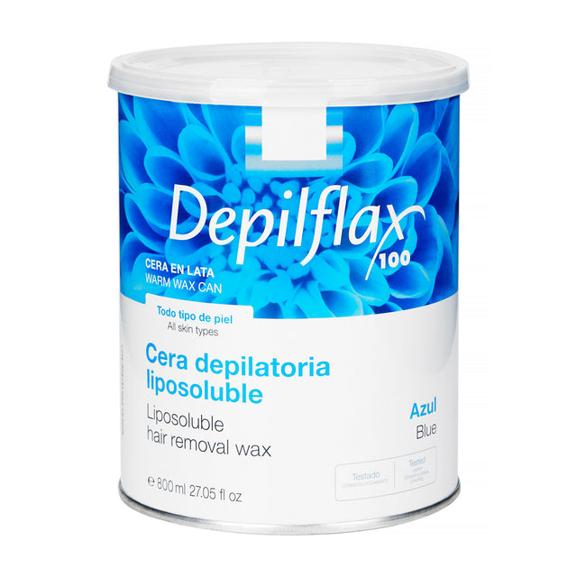 Depilflax depilatory wax can 800ml azulene - BVShop