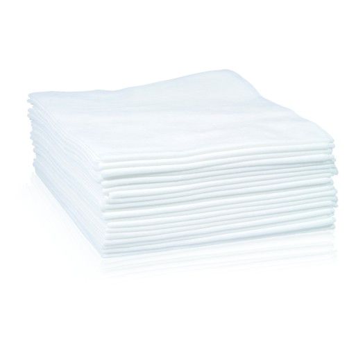 Disposable surgical scarves, 20 pcs. 70x40 cm, white wave - BVShop