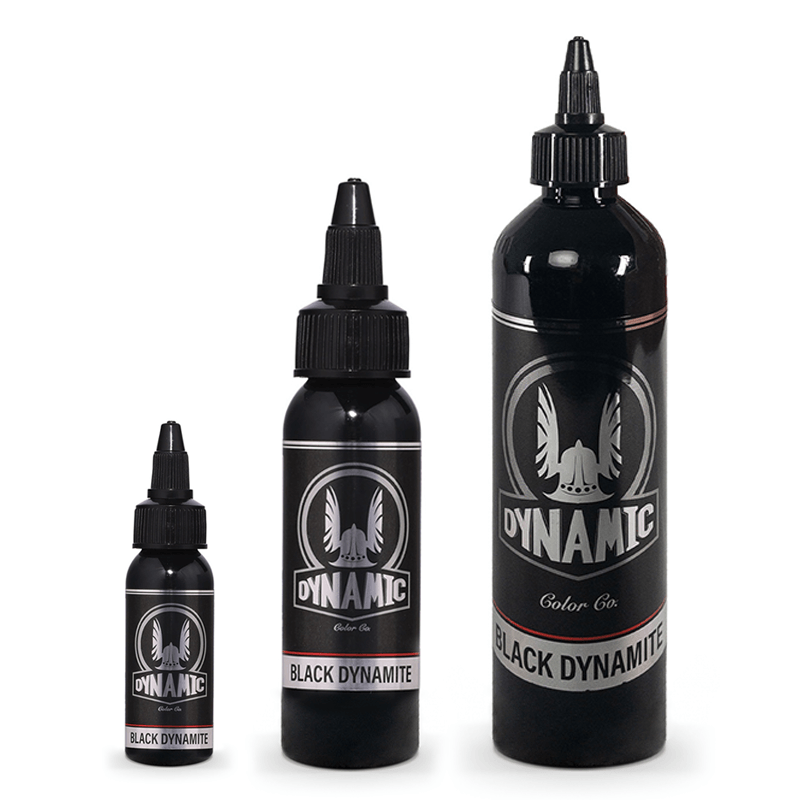 Dynamische Tattoofarbe Viking Line Black Dynamite 15/30/120/240ml