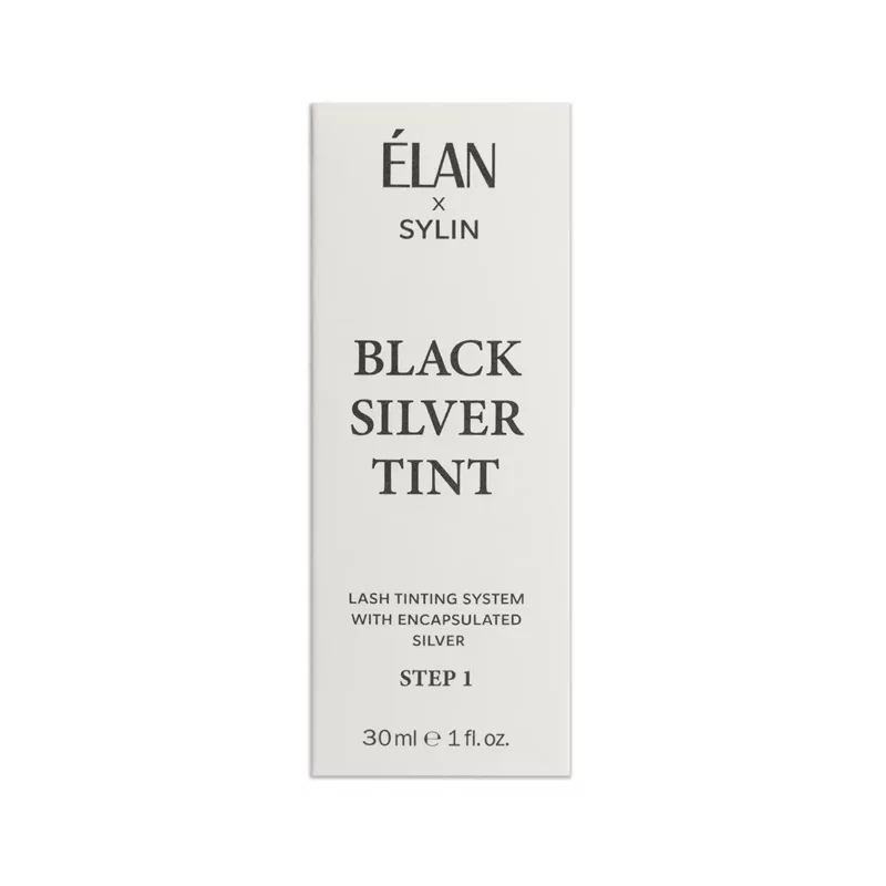 Elan Black Silver Eyelash Tint Step 1 30ml