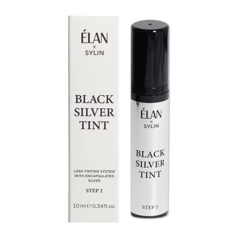 Elan Black Silver Eyelash Tint Step 2 10ml