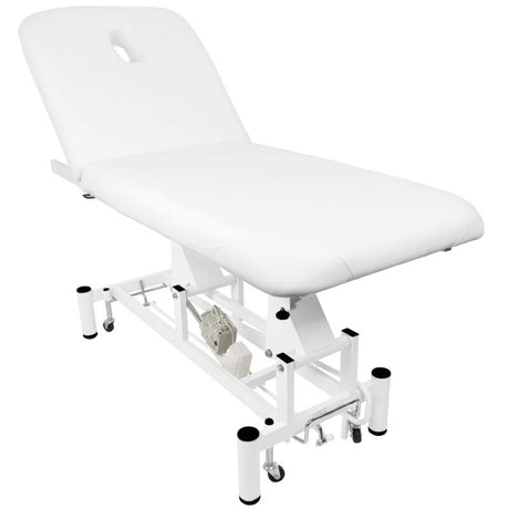 Electric bed for massage azzurro 684 1 strong White - BVShop