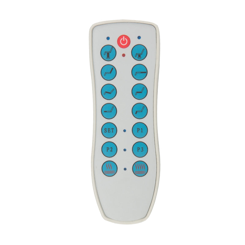 Electric cosmetic chair azzurro 708a 4 strong. gray heated - BVShop