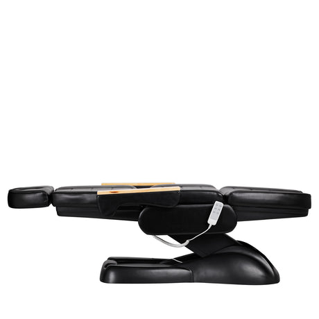 Electric cosmetic chair SILLON Lux 273b + stool 304 black - BVShop