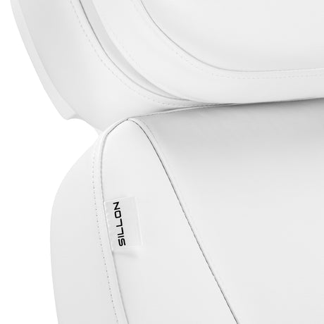 Electric cosmetic chair SILLON Luxury 3 motors white foot control - BVShop