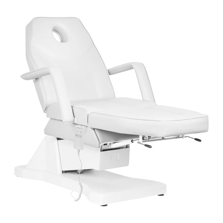 ELECTRIC COSMETIC CHAIR SOFT 1 MOTOR. WHITE - BVShop