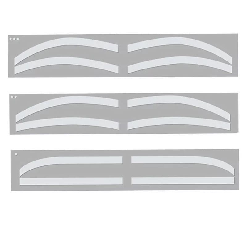 Eyebrow Template Stickers 6pcs - BVShop
