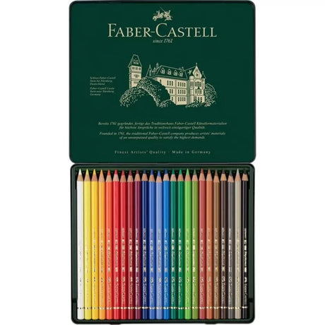 Faber-Castell colour Pencils 24pcs - BVShop
