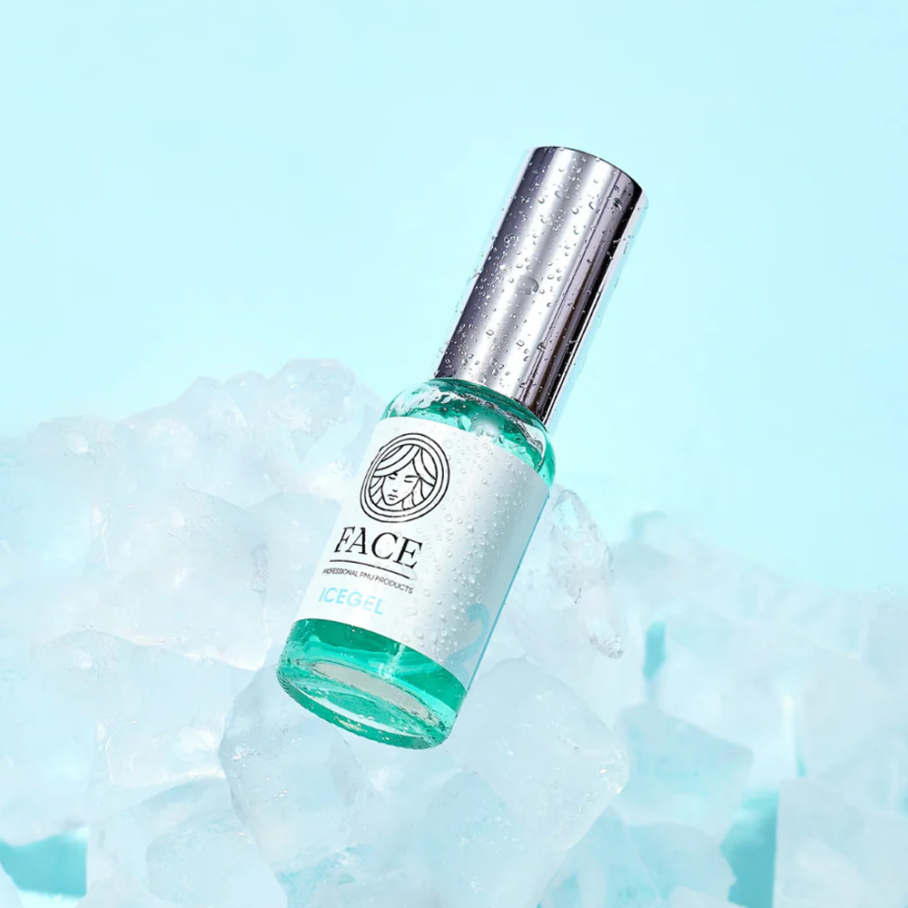 FACE Ice Gel 33ml cooling gel for professional PMU procedures