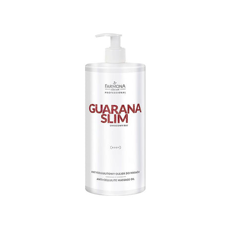 Farmona guarana slim anti-cellulite massage oil 950ml - BVShop