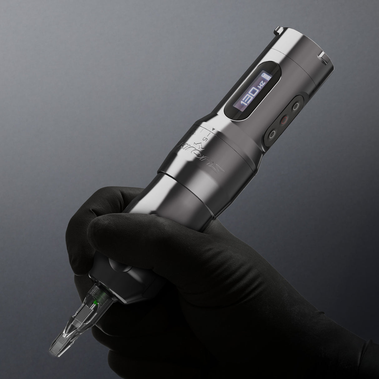 FK Irons One Verstellbare Tätowiermaschine mit einstellbarem Hub Schussmetall