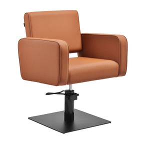 Gabbiano Bilbao hairdressing chair brown - BVShop