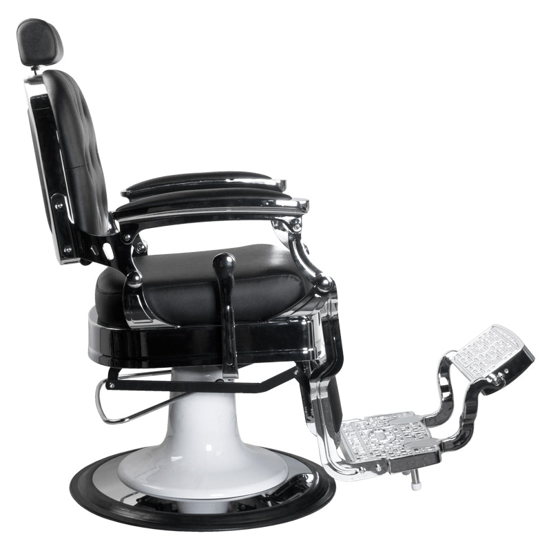 Gabbiano Ernesto barber chair in black - BVShop