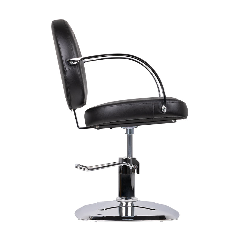 GABBIANO HAIRDRESSING CHAIR ASTI BLACK - BVShop
