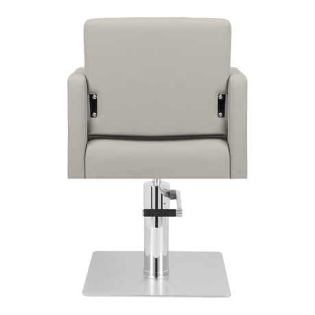 Gabbiano hairdressing chair Bergamo grey - BVShop