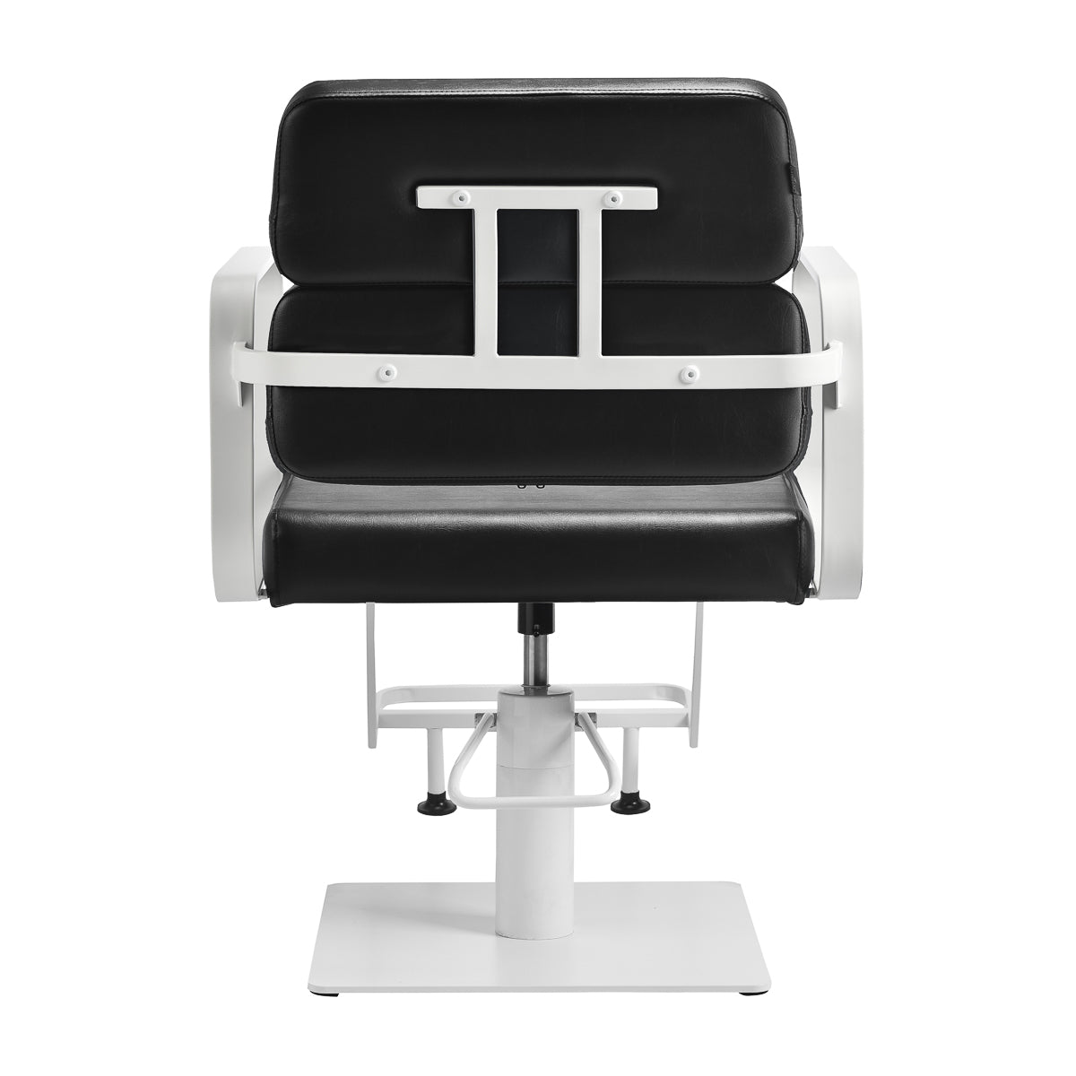 Gabbiano hairdressing chair Porto white black - BVShop