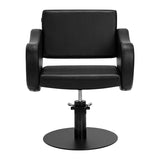 Gabbiano hairdressing chair Sewilla Black - BVShop