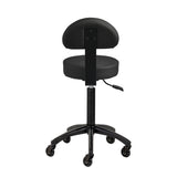 Gabbiano hairdressing stool D026 black - BVShop