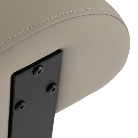 Gabbiano hairdressing stool D026 grey-beige - BVShop