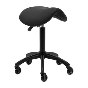 Gabbiano hairdressing stool D032 black - BVShop