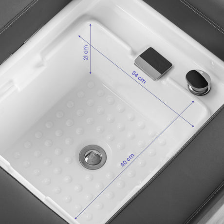 Gabbiano Head Spa Bali hair washing bed grey - BVShop