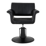 Gabbiano Lucca hairdressing chair black - BVShop