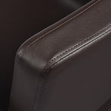 Gabbiano Mataro hairdressing chair brown - BVShop