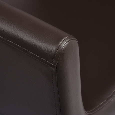 Gabbiano Mataro hairdressing chair brown - BVShop