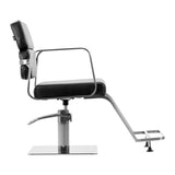Gabbiano Porto hairdressing chair black - BVShop