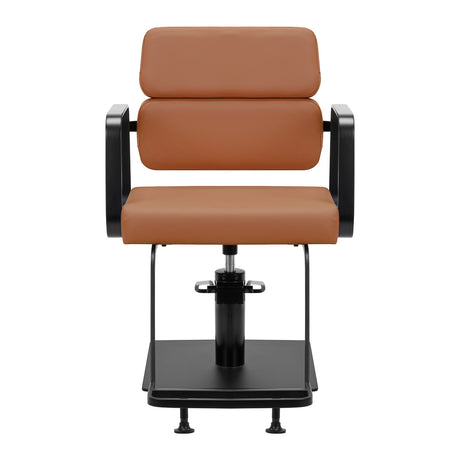 Gabbiano Porto hairdressing chair black orange - BVShop
