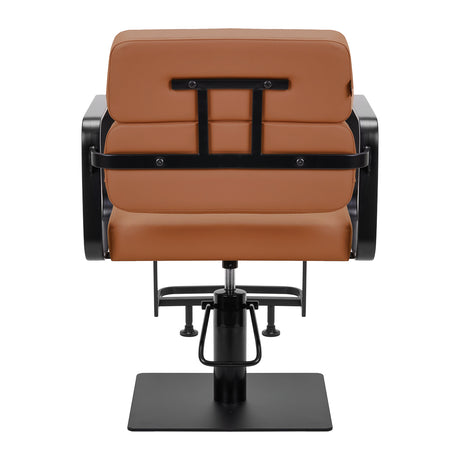 Gabbiano Porto hairdressing chair black orange - BVShop