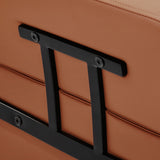 Gabbiano Porto hairdressing chair black orange - BVShop