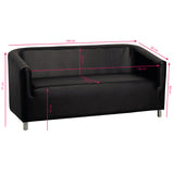 Gabbiano sofa to the waiting room m021 black - BVShop