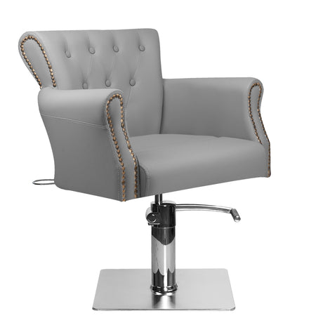 Hair system barber chair ber 8541 gray - BVShop