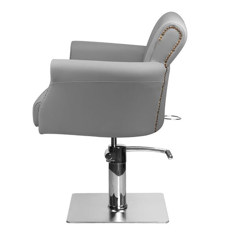 Hair system barber chair ber 8541 gray - BVShop