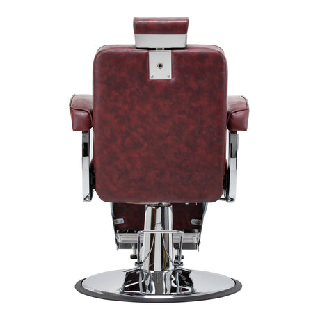 Hair System barber chair BM88066 burgundy - BVShop