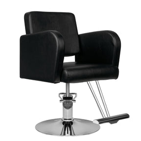 Hair system hairdressing chair hs92 black - BVShop