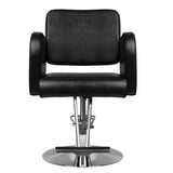 Hair system hairdressing chair hs92 black - BVShop