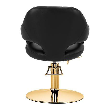 Hairdressing chair Gabbiano Parma Gold Black - BVShop