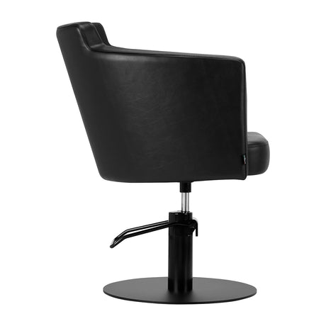 Hairdressing chair Gabbiano Roma Black - BVShop