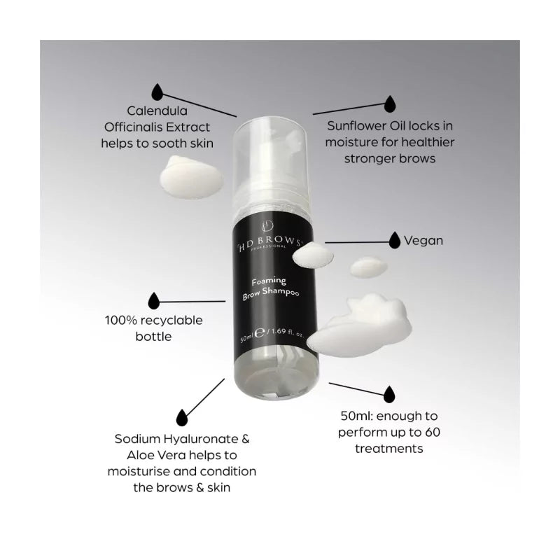 HD Brows Schäumendes Augenbrauen-Shampoo 50ml