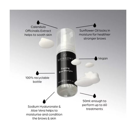 HD Brows Schäumendes Augenbrauen-Shampoo 50ml