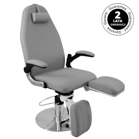 Hydraulic podiatry chair azzurro 713a gray - BVShop