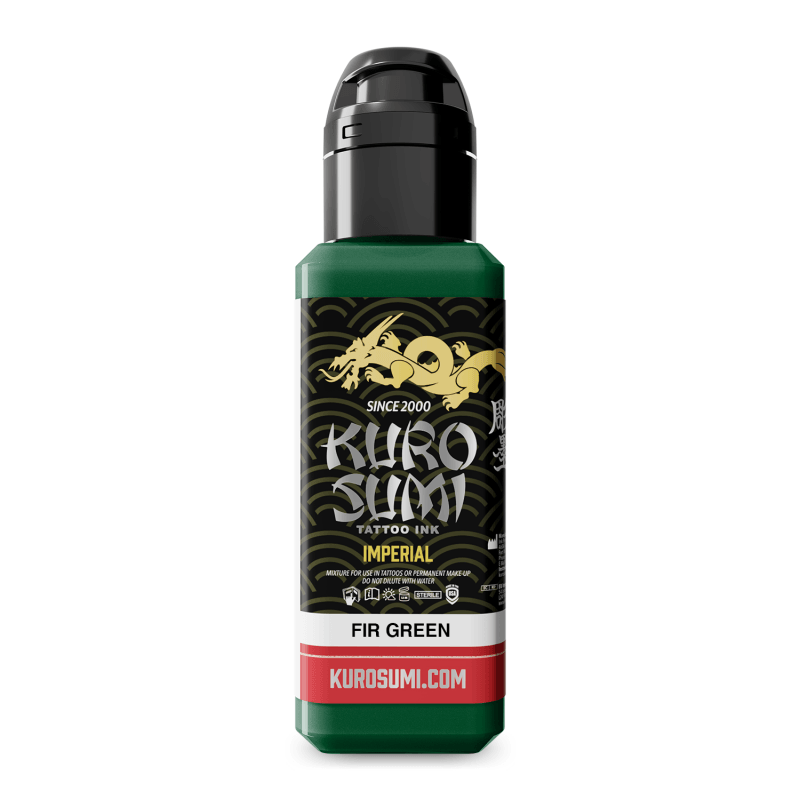 Kuro Sumi Imperial Tattoo-Tinte Fichten-Grün