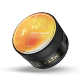 INKTROX coconut and mango process butter in 50ml or 200ml jar, showing creamy, smooth texture with fresh coconut and mango ingredients.