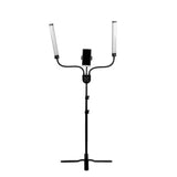 LED lamp for eyelashes and makeup polluks iv type msp-mj-02 black with a remote control - BVShop